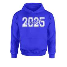 Class Of 2025 Graduation Youth-Sized Hoodie - Tie-dye blue ocean - View 7