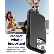 Entronix Heavy Duty Case Designed For IPhone 16, 16 Plus, 16 Pro, 16 Pro Max, Triple Layer Protection Shockproof Dropproof Dustproof Anti-Scratch Phone Case Cover For IPhone 16 - 紅色 - 查看 7