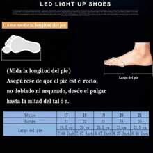 Tenis Patin Patines Led Con 2 Ruedas Extraíbles.chico #20a24 - Tipo de Enchufe A USA (110-127V) - Ver 7