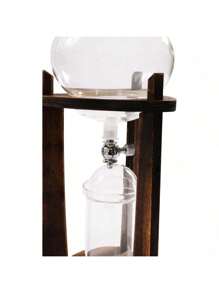 ZhdnBhnos ZhdnBhnos LINSIE Iced Coffee Cold Brew Drip Tower 600ML/20.29OZ Capacity Sharing Pot Cold Brew Coffee Maker 6 To 8 Cups, Ice Coffee Machine For Home Coffee Shops Offices(Brown) The Best Gift/Present For Family&Friends Happy Christmas