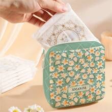 1 Túi đựng băng vệ sinh tái sử dụng tùy chỉnh, thiết kế độc đáo (Ảnh, tên, minh họa), túi đựng băng vệ sinh, khăn ăn, thích hợp sử dụng ở ký túc xá, du lịch, phòng tắm, trường học - Nhiều màu - Xem 2