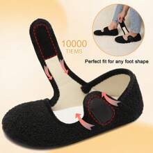 Unisex Women's Shoes Non-Slip Rubber Sole Casual Comfortable Lightweight Indoor Outdoor Daily - Black - View 5