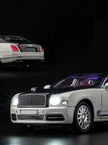 1pc 21cm Length X 8.5cm Width X 6cm Height, 365g Zinc Alloy Shell Maserati Car Model, Die-Cast Metal Replica With Openable Doors, Hood, Detailed Interior And Suspension/Steering, Collectible Gift For Adults