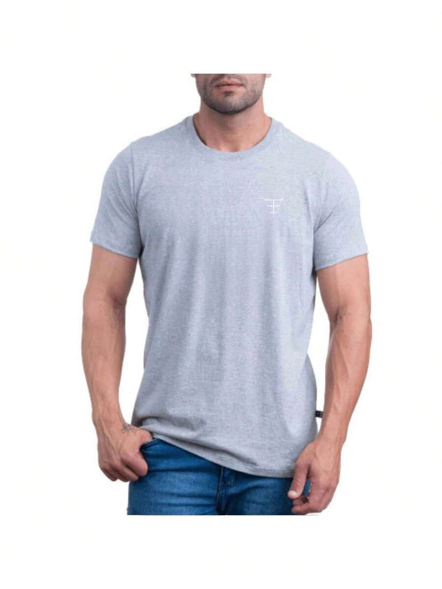 Plus Size Tx Farmm Country Symbol Shirt Excellent Quality 100% Cotton - 灰色 - 查看 1