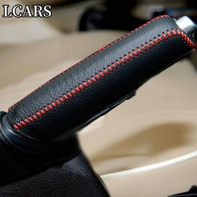 LCARS Skórzana osłona hamulca ręcznego do Seat Fabia Rapid, Altea, Toledo MK1 MK2, Cupra Leon, Cupra