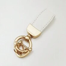 1pc Personalized Microfiber Leather Multicolour Keychain - Durable, Customized Engraved Name Minimalist Car Keychain, Ideal Gift For Women And Man,Customized Keychains & Accessories,Easy Comfort - Multicolor - View 13