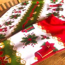 Christmas Tablecloth With Christmas Print For 6 Places 2.00m X 1.50m - Món Quà Giáng Sinh - Xem 2