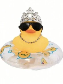 Vịt thiết kế xe trang trí - Màu vàng - Xem 2