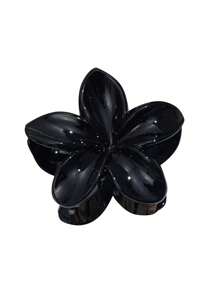 2 piezas Pinzas para el cabello de mujer grandes de acrílico con flor, elegante y elegante pinza personalizada para moño y recogido, accesorio de cabello con decoración floral, versátil para uso diario