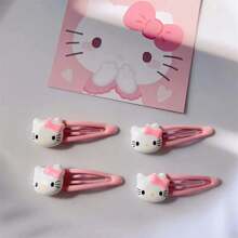 Sanrio Pinzas para el cabello lindas y bonitas, para decoración y uso diario por niñas