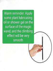 1 件神奇自升式魔术棒，创意自升式棍棒，舞台魔术道具，派对表演配件魔术棒，魔术，魔术师