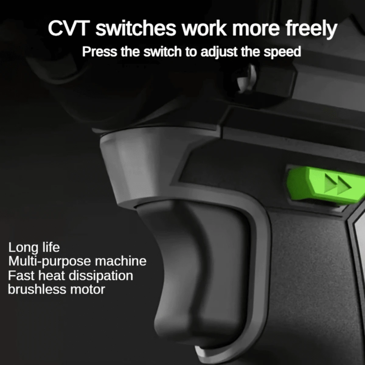 A Set Of Cordless Electric Ratchets, Power Impact Guns, 1000N.M