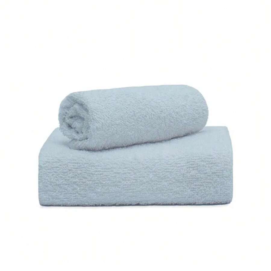 Kit 20 Hand Towels For Manicure And Pedicure 100% Cotton 28x45cm Lavabo - 白色 - 查看 1