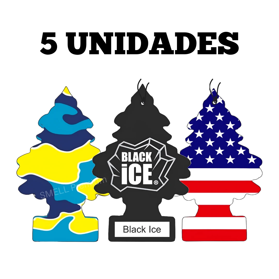 Kit 5 Units Car Scent Air Freshener MINI Pine Tree Essence For Ambiete