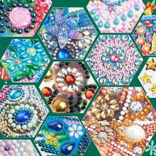 适合初学者的 5D 特殊形状钻石艺术套件、适合成人的圣诞钻石艺术绘画套件、水晶水钻钻石画（适合家庭墙壁圣诞装饰礼物）11.8*11.8 英寸、圣诞松鼠和小鸟 - 聖誕節 - 查看 8