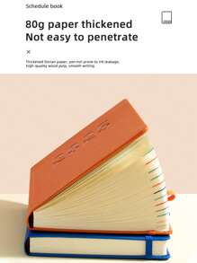 2025年新款日历日记本自律签到时间管理一天一页365天计划办公 - 彩色 - 查看 11