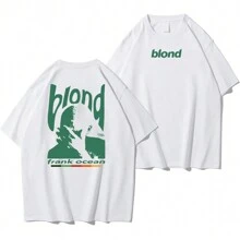 Shirt Basic T-Shirt "Blond Verde" - 白色 - 查看 1