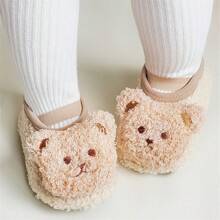 1 Par Calcetines Para Niños Gruesos De Suelo Con Suela Antideslizante Para Bebés Que Aprenden A Caminar, Lindos Y Suaves Para Uso Diario, Opción De Calcetines Para Bote De Verano