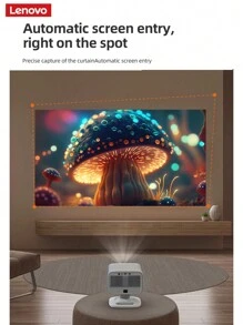 Lenovo 100P Smart Projector Ultra HD 1080P Bedroom Living Room Home Theatre Auto Correction