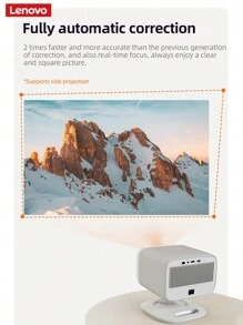 Lenovo 100P Smart Projector Ultra HD 1080P Bedroom Living Room Home Theatre Auto Correction