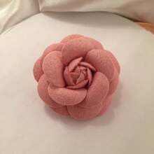 1pc Vintage Camellia Flower Brooch Pin For Women