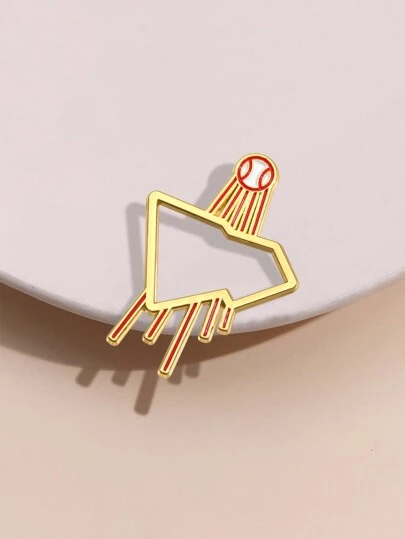 1 pieza Pinza de gorra de golf creativa y minimalista, pasador de gorra de béisbol con diseño de dibujos animados y lindo, broche de aleación, excelente regalo para amigos, adecuado para uso diario de hombres y mujeres