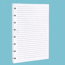 Smart Notebook Hardcover In Leatherette Notes Planning Notes Ruled Disc Cute Stationery - 1 tờ lót (80 tờ) - Xem 2