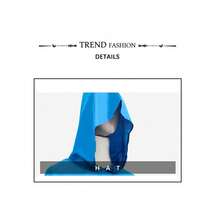 Trang phục Cosplay thầy tu thời trung cổ, vải dệt màu trơn cho trò chơi nhập vai hiệp sĩ tử thần trong lễ Halloween - Màu xanh lam - Xem 5