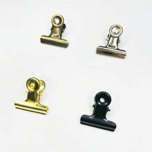 30 个圆形金属活页夹，22 毫米/0.86 英寸，古铜色、黑色、金色、银色，适用于办公室、书房、学校、家庭和工作，圆形回形针，悬挂夹，返回学校 - 22mm/0.86inch - 查看 7