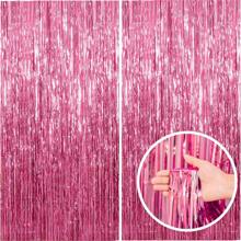 1-10 Pieces Set Of Multi Colored Optional 79 * 39in Silver Foil Tassel Background Curtains, Metal Wire Ribbon Birthday Party Decoration, Halloween Party Decoration, Wedding Party Decoration, Bachelor Party Decoration, Christmas Party Decoration, Etc. Tassel Background Decoration Is Suitable For Graduation, Baby Party, Gender Reveal, Disco Party, Birthday Party, Mother's Day, Father's Day, Easter, Bachelor's Party And Other Background Decorations