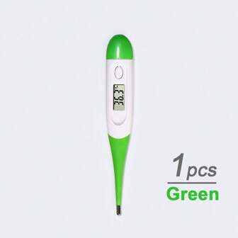 1pc Adult Thermometer, 10 Second Quick Read Digital Oral Thermometer For Fever. Multiple Colours To Choose From, Soft And Comfortable Material. Convenient To Carry, Home Use Or Travel Use Can Be