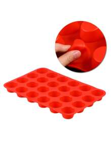 1pc/2pcs/3pcs/5pcs 12/24 Cups Nonstick Silicone Muffin Pan Silicone Baking Mold For Pastry Cupcake Cake Tart Bread Brownie