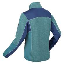 Regatta Dames Lindalla V Marl Full Zip Fleecejack (Bristol Blue/Dusty Denim)