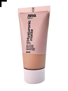 Nina Make Up Hyaluronic Matte Liquid Foundation 30ml (High Coverage) - 05 - Xem 9
