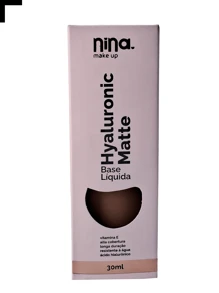 Nina Make Up Hyaluronic Matte Liquid Foundation 30ml (High Coverage) - 05 - Xem 7