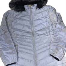 CHAMARRA DE DAMA REFLEJANTE - Gris Claro - Ver 1