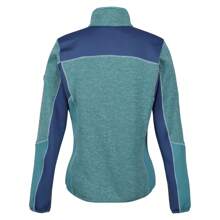 Regatta Dames Lindalla V Marl Full Zip Fleecejack (Bristol Blue/Dusty Denim)