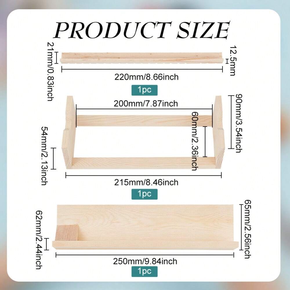 3 Set Wood Bookbinding Punching Cradle Book Binding Tool Hand Binding