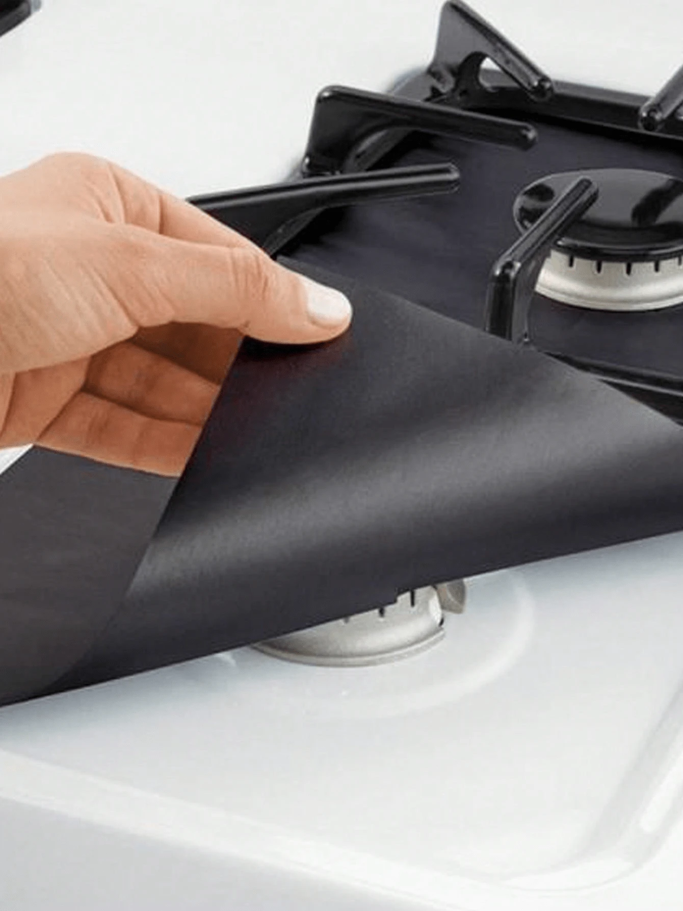 6Pack PTFE Grill Toppers Oil & HeatResistant Stove Cleaning Mats