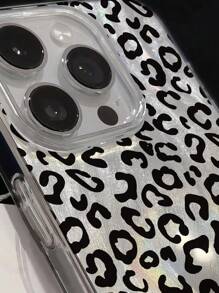 玳瑁手机壳豹纹，银色简约别致喷枪 16/16 Pro Max/15/15 Pro Max/14/13/12 软手机壳，兼容 15 Pro Max、Apple P13/P14、A14/A15 S23 Ultra/A50 A12 A32 A52 A72 A51 A21S A13 A14 S22 Ultra S23 A33 A53 S20 FE 手机防水防震防摔防刮 - 彩色 - 查看 8