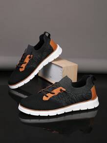 男士 2024 新款透气百搭休闲便鞋，时尚低帮便捷防滑鞋