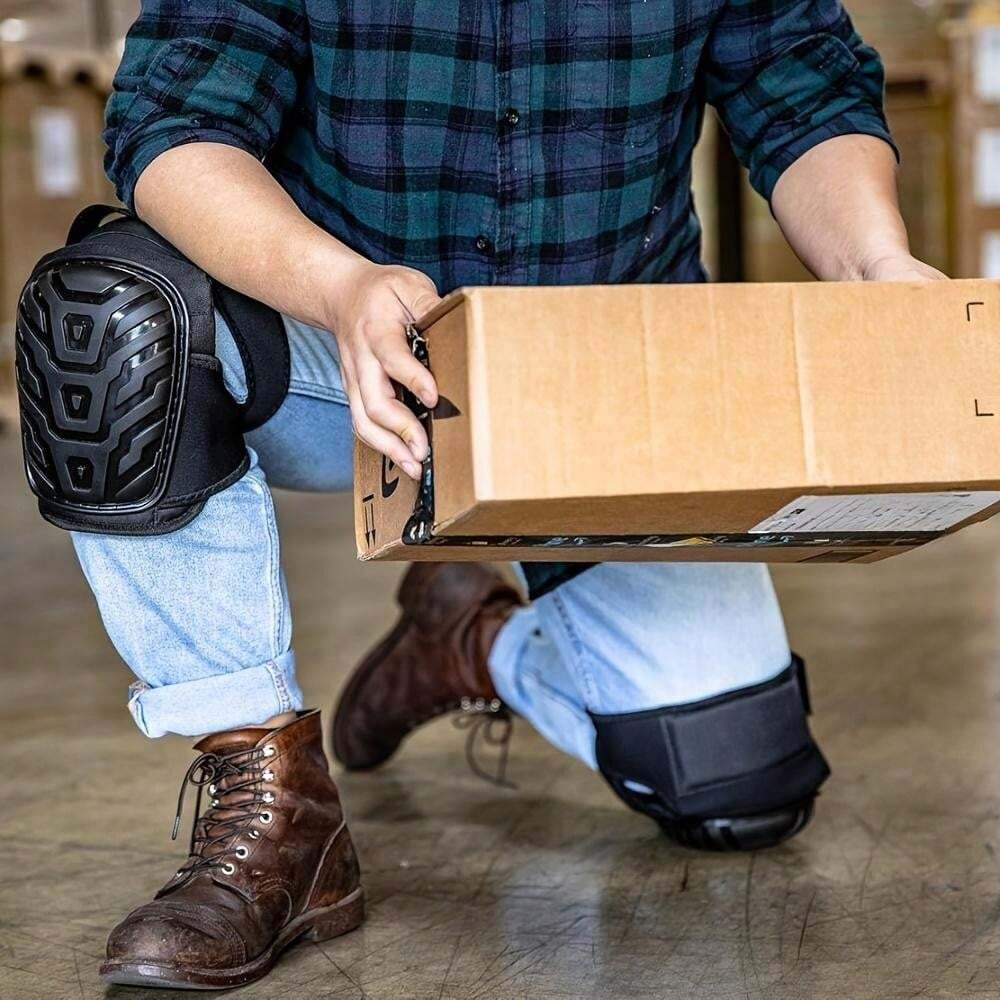 2pcs Professional Work Knee Pads Heavy Duty Foam Padded Knee Pads