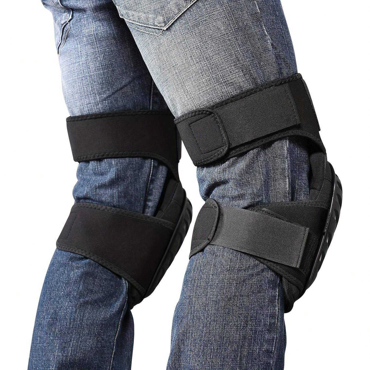 2pcs Professional Work Knee Pads Heavy Duty Foam Padded Knee Pads