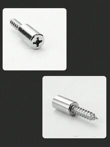 10 件固定橱柜搁板钉、隔断钉，用于橱柜书架衣柜书架和家具中的搁板，安装方便，附带防滑套件 - 彩色 - 查看 7