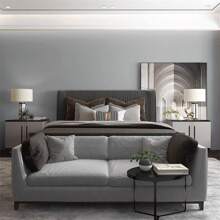 1 Roll 15.74/23.62 Inch Grey Self-Adhesive Wallpaper, Solid Color, Removable, For Cabinet Backsplash, Countertop, Shelf, Waterproof & Oil-Resistant Thick Vinyl For Home Decor - Light Grey - View 5