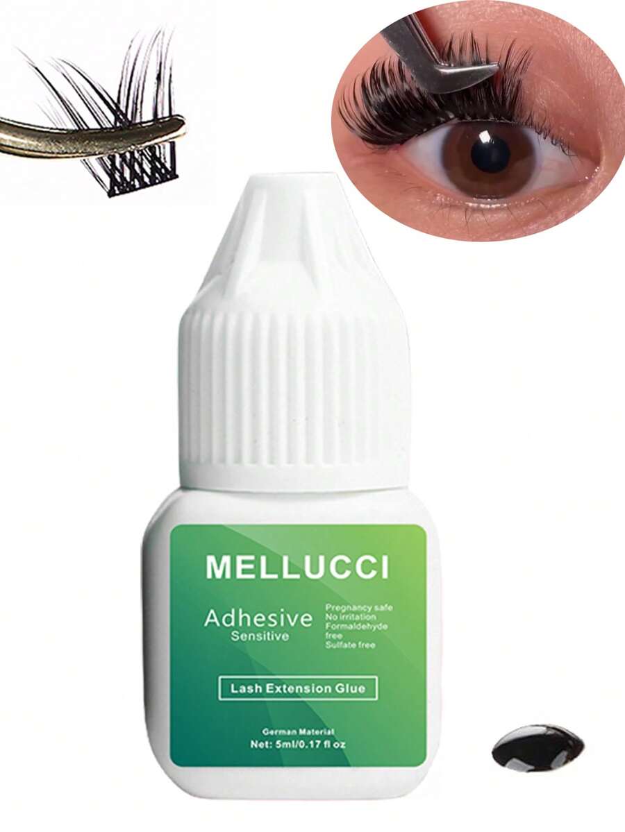 Cluster Lash Glue Lash Extension Glue For Sensitive Eyes DIY At Home No