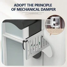 1/2/3/4pcs Portable Door Lock Security Device, Adjustable Portable Door Lock For Home, Hotel, Apartment, Dorm, Extra Privacy & Security, Silver - Silver - View 10