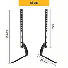 Universal TV Stand Base Bracket Mount Desktop Table Top For 32-70inch Samsung - Black - View 3