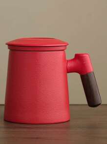 1 pièce / 2 pièces / 4 pièces Tasse à café italienne en céramique avec manche en bois, tasse à thé avec manche en santal, infuseur à thé et couvercle, tasse à thé en céramique avec manche en bois japonais, petite tasse à café en porcelaine avec dégradé de glaçure, petite tasse à thé de type Kung Fu en céramique. Coffret cadeau adapté pour le thé de l'après-midi, tasse à expresso italienne, mini tasse à café japonaise simple - Multicolore - Voir 14