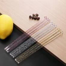 10/50/100pcs Colorful Cocktail Stirrers, Multi-Size Options, Suitable For Weddings, Christmas, Birthdays, Outdoor Events, Bars, Bachelor Parties, Beverage Shops, Bakeries, Graduation Parties And More